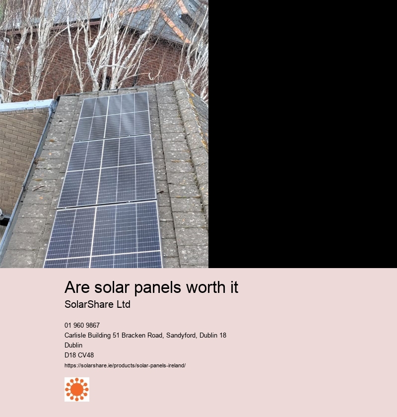 are solar panels efficient